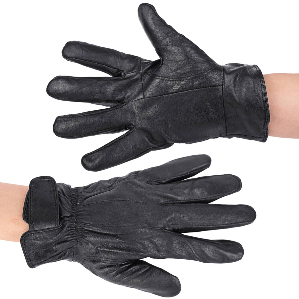  free shipping!! ram leather leather gloves M size black *TB-003-M* new goods gentleman man men's sheep leather leather gloves black business recommendation original leather protection against cold Z2