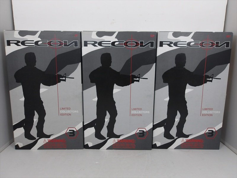 MERIT STASH RECON LIMITED COLLECTORS EDITION 3ヶセット 1/6 アクション フィギュア 限定生産品 雑貨[未開封品]_画像8