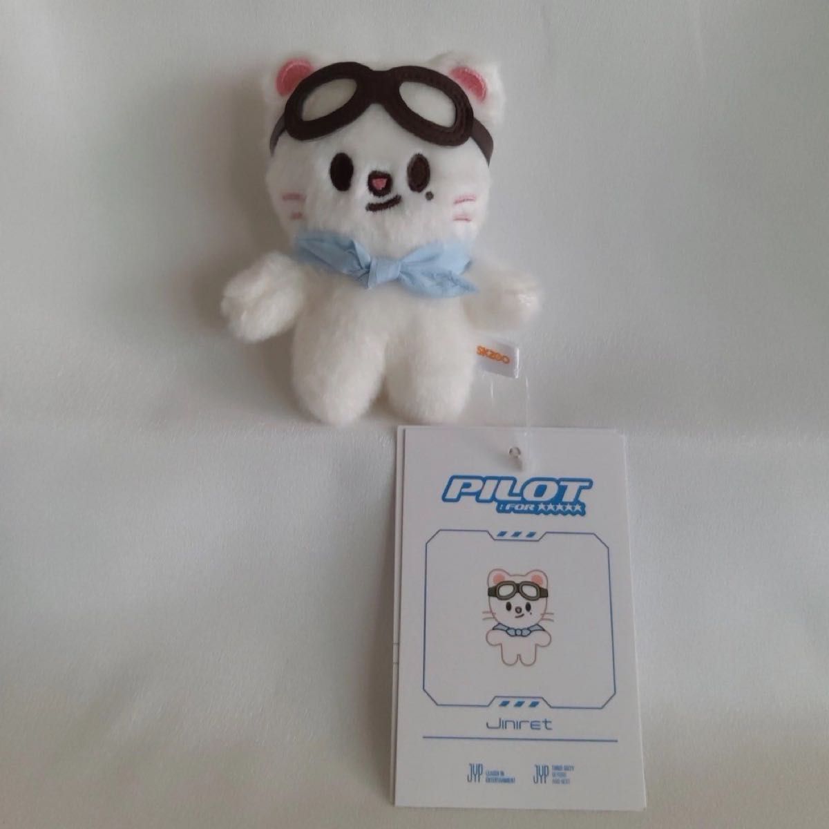 正規逆輸入品 SKZOO PILOT 10cm plush skzoo ジニレット ぬいぐるみ 