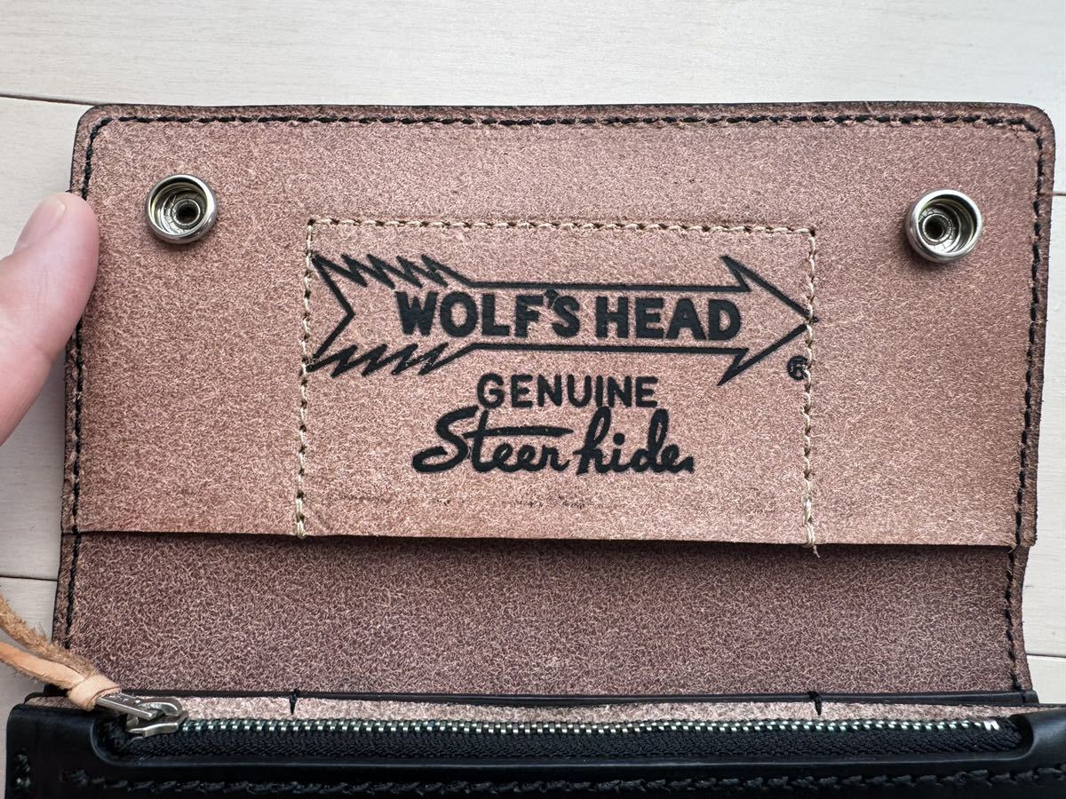 ラミダス ウルフズヘッド RAMIDUS WOLF'S HEAD WALLET LONG-1 レザー