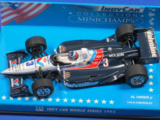 ★ローラ シボレー #3 アル アンサー ジュニア INDY CAR WORLD SERIES 1993 (520 934303) 1/43 Minichamps製 　(管：MC-040)_画像2