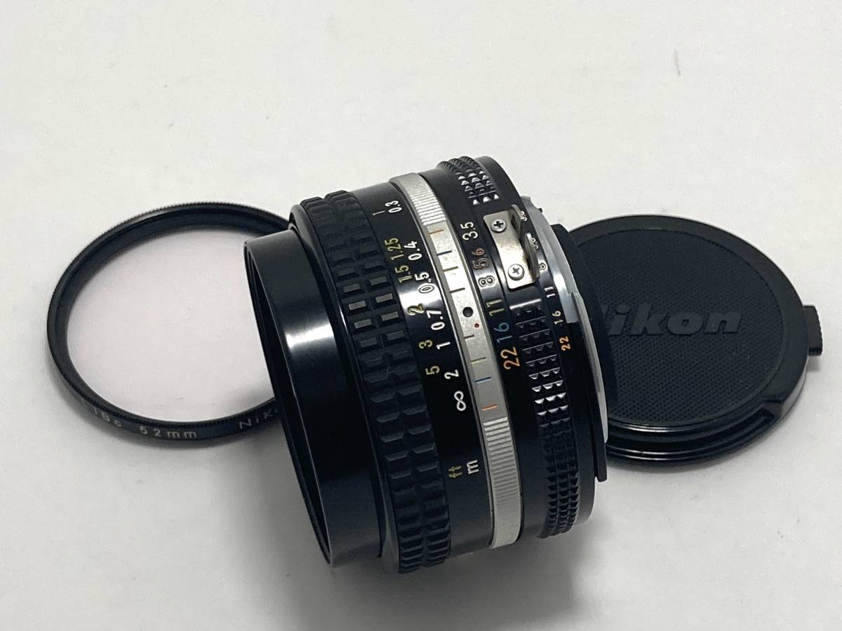 ★☆極上の美品★ レンズ MF マニュアル フォーカス 一眼 カメラ ニコン Nikon Ai-s Nikkor 20mm F3.5 #251205_画像1