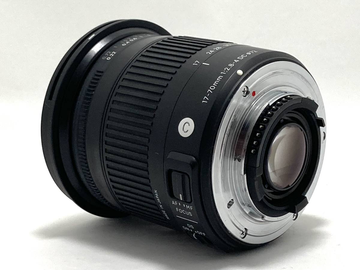 ★☆超極上★ SIGMA 17-70mm F2.8-4 DC MACRO OS HSM Contemporary nikon ニコン #251213_画像6