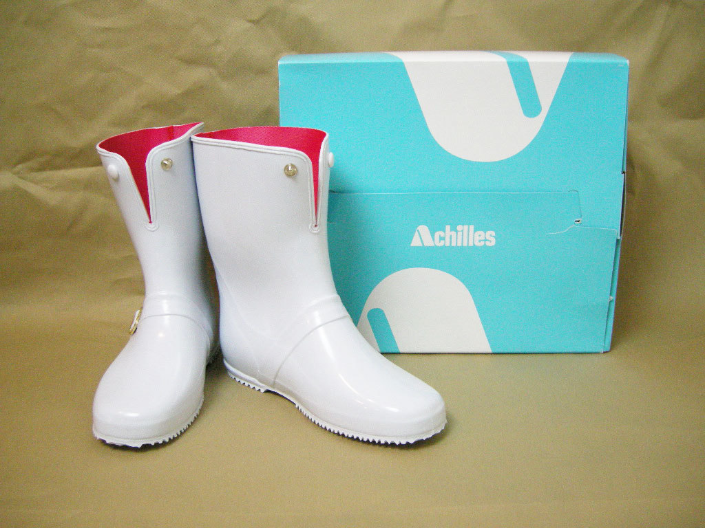 #Achilles[ Achilles ] satellite boots white 23.5cm RLB4000W#