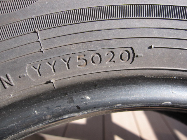 YOKOHAMA ECOS 195/65R15 91S 2020年製　中古タイヤ　1本_画像5