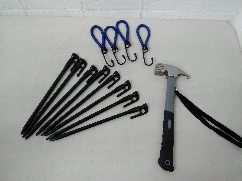  tent accessory together forged peg elize stay kELLISSE peg hammer storage case stretch code Alpen outdoor 