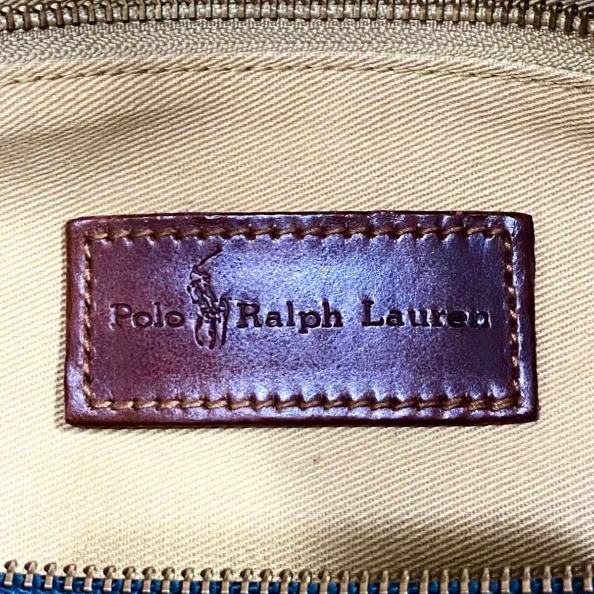 ミニボストンバッグ ポロラルフローレン　Polo Ralph Lauren　ビンテージ　ハンドバッグ　手提げ　チェック柄