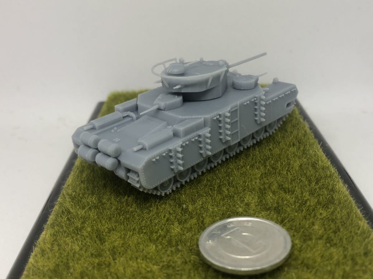 1/144レジンキット　未塗装 WWⅡ　日本陸軍 150ｔ超重戦車[オイ] (改)ワールドタンクミュージアム【同梱可能】0829_画像2