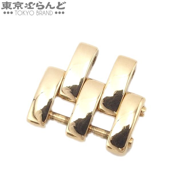 101699541 カルティエ CARTIER 純正 コマ 12mm イエローゴールド K18YG 腕時計用 レディース_画像1