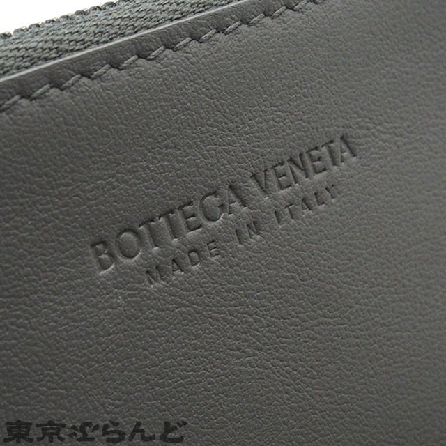 101702303 ボッテガヴェネタ BOTTEGAVENETA セカンドバッグ グレー レザー セカンドバッグ メンズ イントレチャート A_画像5