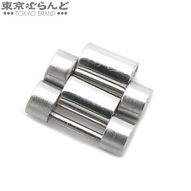 101700299 ロレックス プレジデントブレスレット 2コマ 1.9g 幅9.8mm K18WG 69179用 79179用 デイトジャスト用 純正 余りコマ レディース_画像1