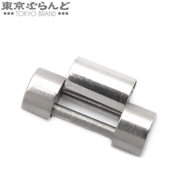 101703296 ロレックス ROLEX プレジデントブレスレット 1コマ 2.2g 幅16mm K18WG 金無垢 18239用 デイデイト用 純正 余りコマ メンズ_画像1