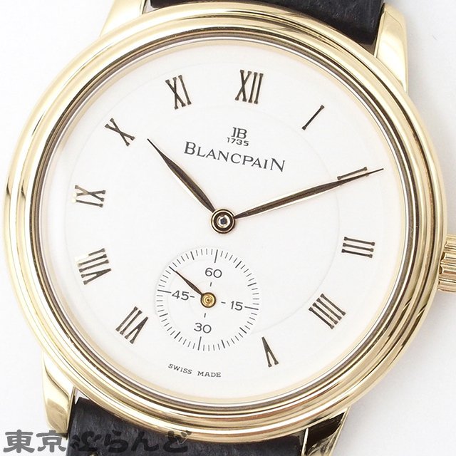 101685321 Blancpain Blancpain новый Classic 7002 K18YG кожа неоригинальный ремень оригинальный хвост таблеток наручные часы мужской ручной завод с отделкой 