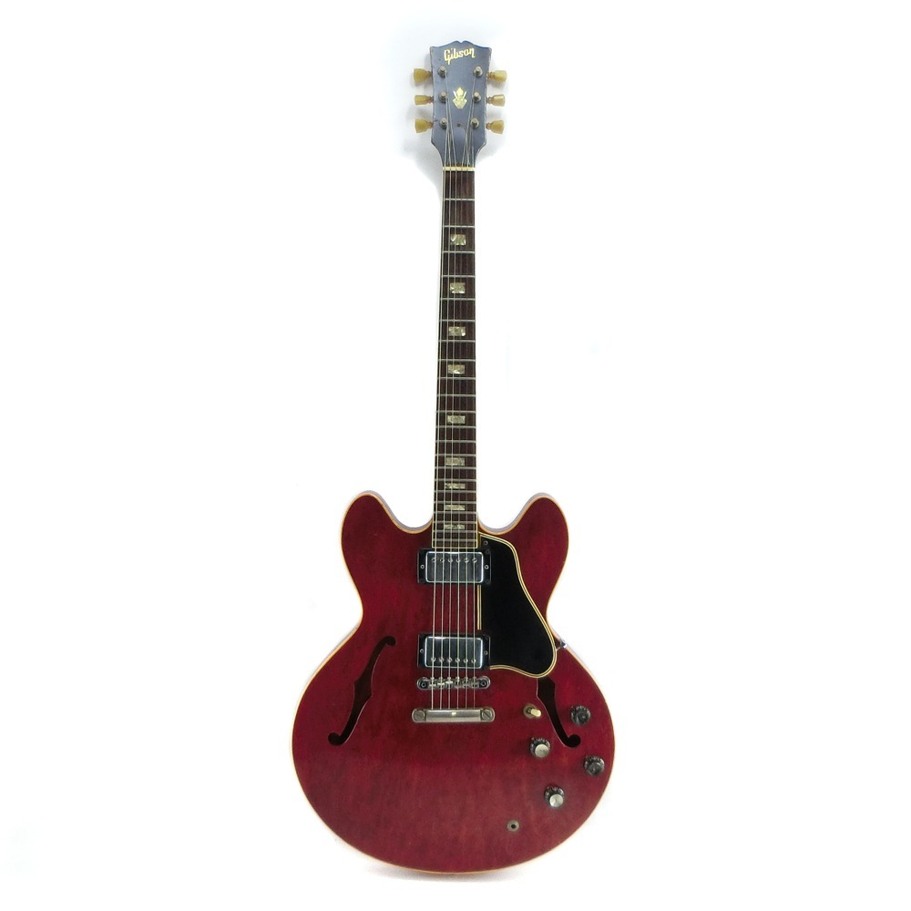 Gibson ギブソン セミアコ エレキギター ヴィンテージ ES-335 TDC ギター チェリーレッド 【R220423002】中古_画像1