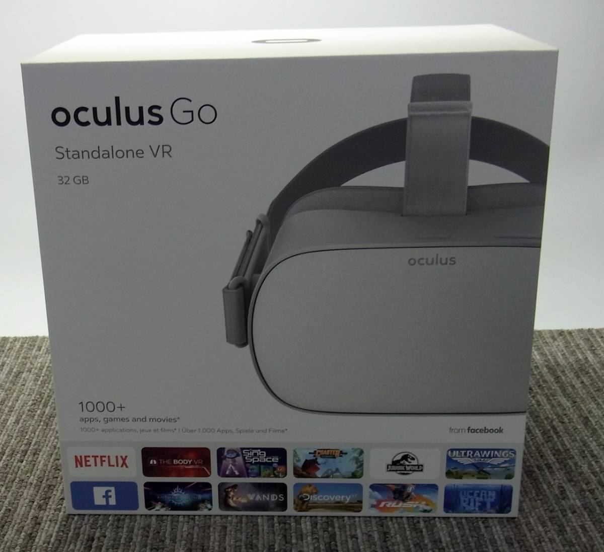 YI キ12-11 Oculus Go 32GB オキュラス ゴー MH-A32 VRヘッドセット ヘッドマウントディスプレイ 中古_画像6