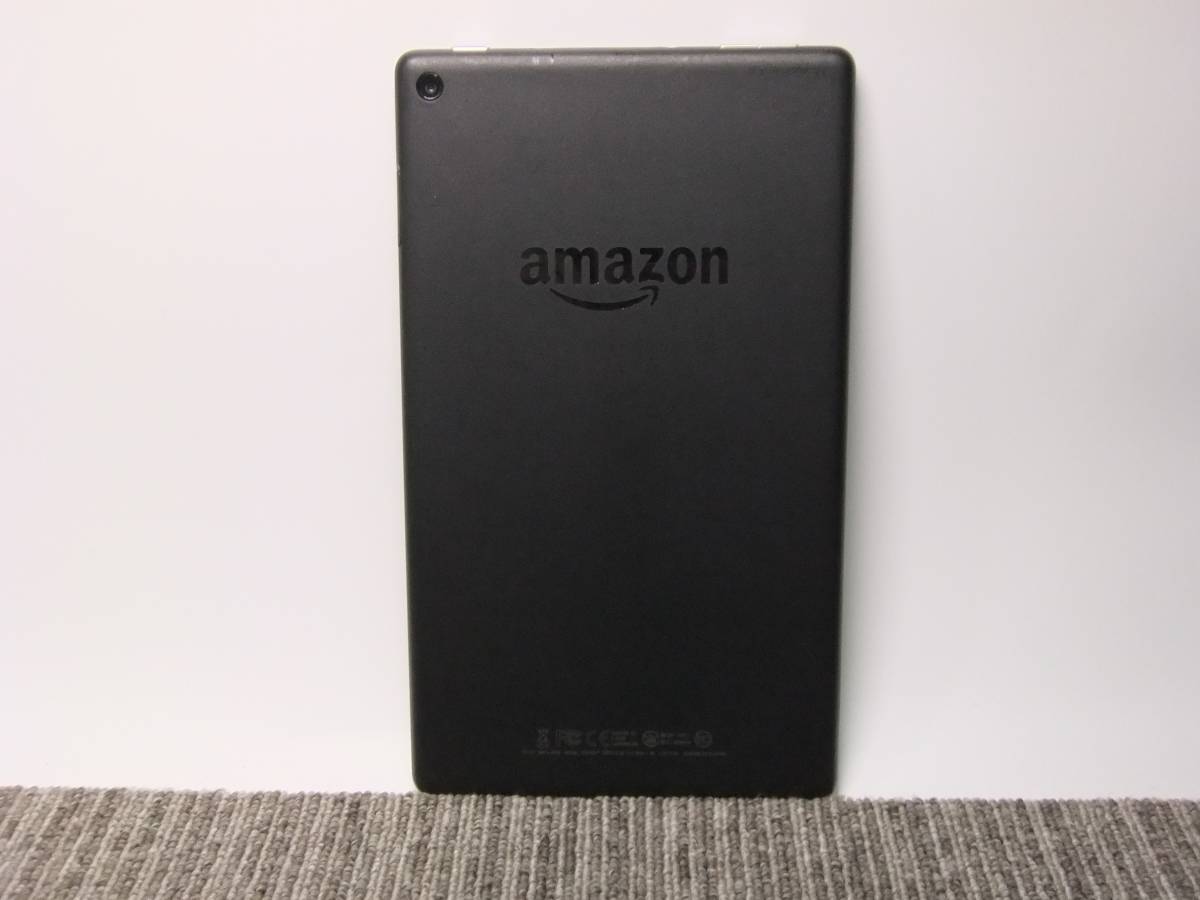nc キ12-145 Amazon fire HD 8 タブレット 8インチHDディスプレイ 第7世代 32GB ケース付き 黒 青 動作確認済_画像3