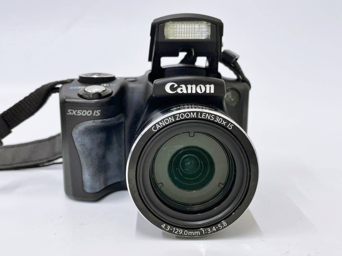 現状品 キャノン Canon パワーショット デジタルカメラ SX500IS 元箱付き コンパクトデジタルカメラ バッテリー付き デジカメ_画像2