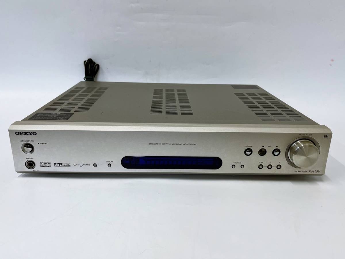 オンキョー ONKYO 薄型AVレシーバー TX-L55V リモコン RC-584R AVレシーバー オーディオ 音響機器 AVアンプ _画像2