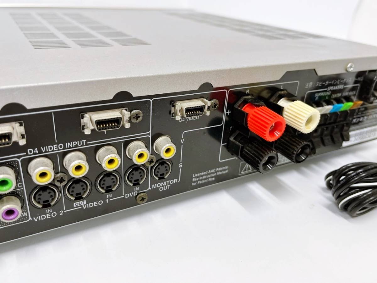 オンキョー ONKYO 薄型AVレシーバー TX-L55V リモコン RC-584R AVレシーバー オーディオ 音響機器 AVアンプ _画像9