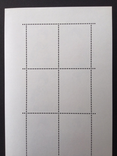 切手趣味週間 鳥居言人画 『長襦袢』『帯』 1シート(10面) 未使用 1988年の画像6