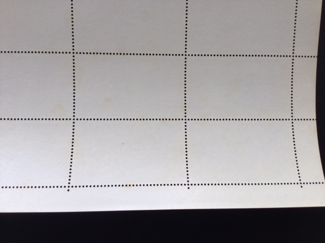 国宝シリーズ 第２次 第６集 松に草花図 50円 1シート(20面) 切手 未使用 1977年_画像7