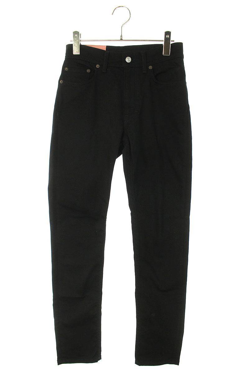  Acne s Today oz bro темно синий -тактный Acne Studios Bla Konst Melk Stay Black размер :24 дюймовый обтягивающие джинсы брюки б/у BS99