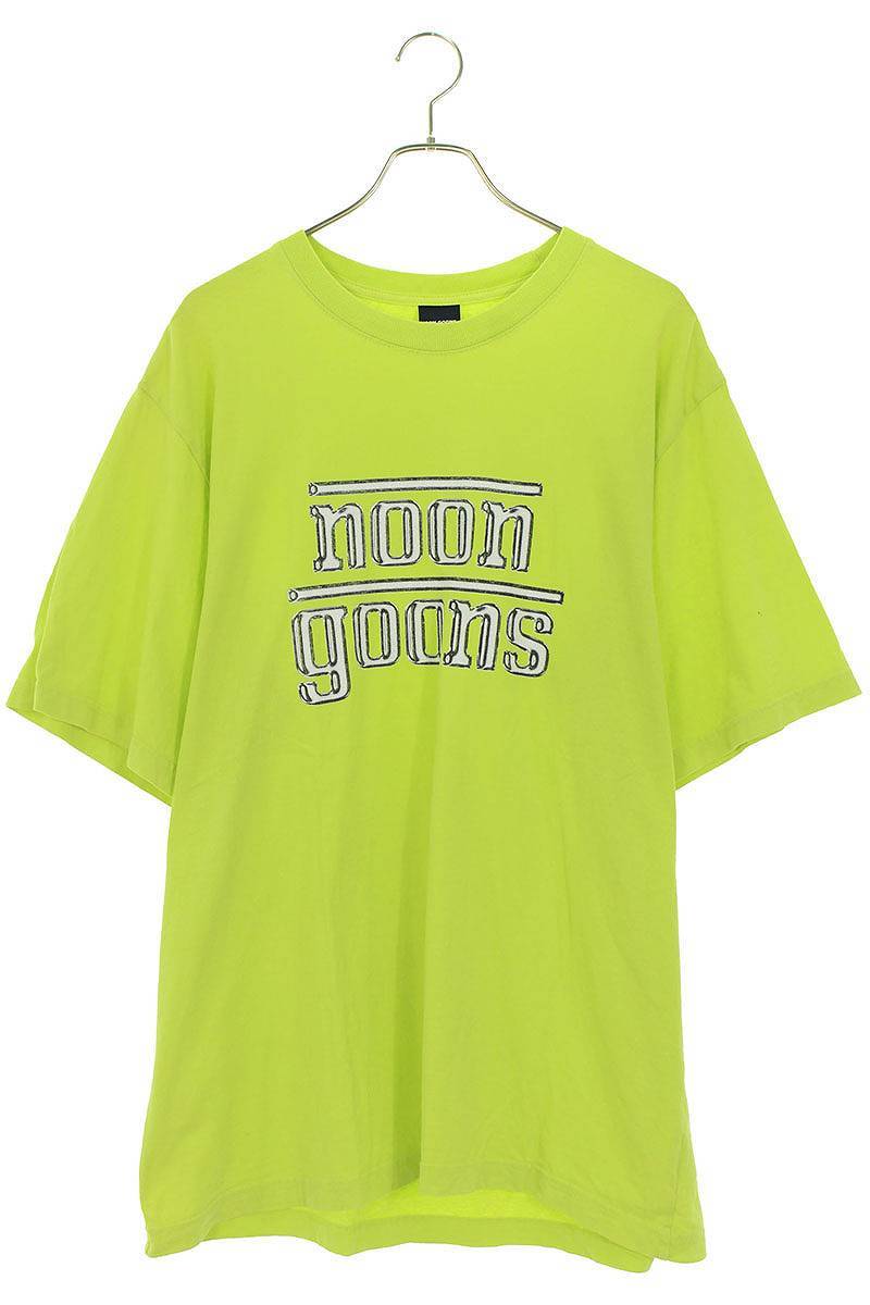 ヌーングーンズ NOON GOONS サイズ:XL ロゴプリントTシャツ 中古 BS99_画像1