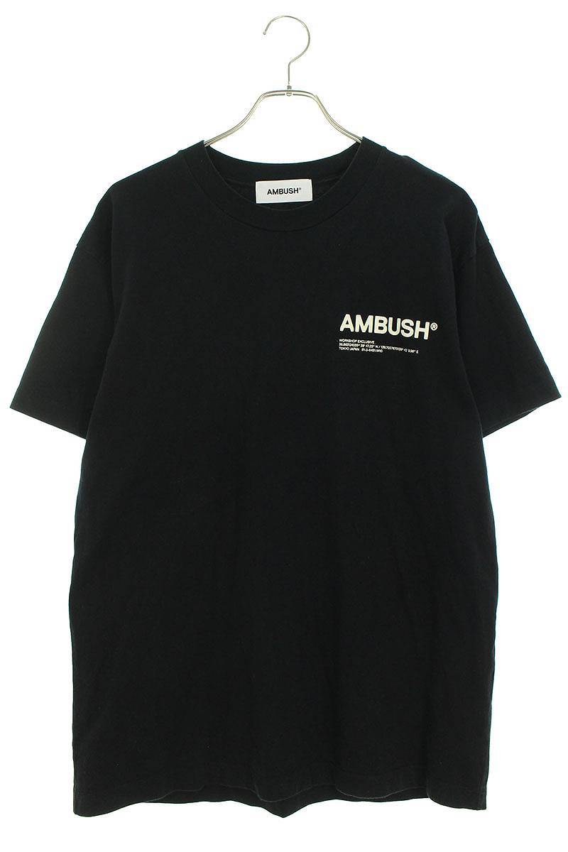 アンブッシュ AMBUSH 12114651 サイズ:L ロゴプリントTシャツ 中古 BS99