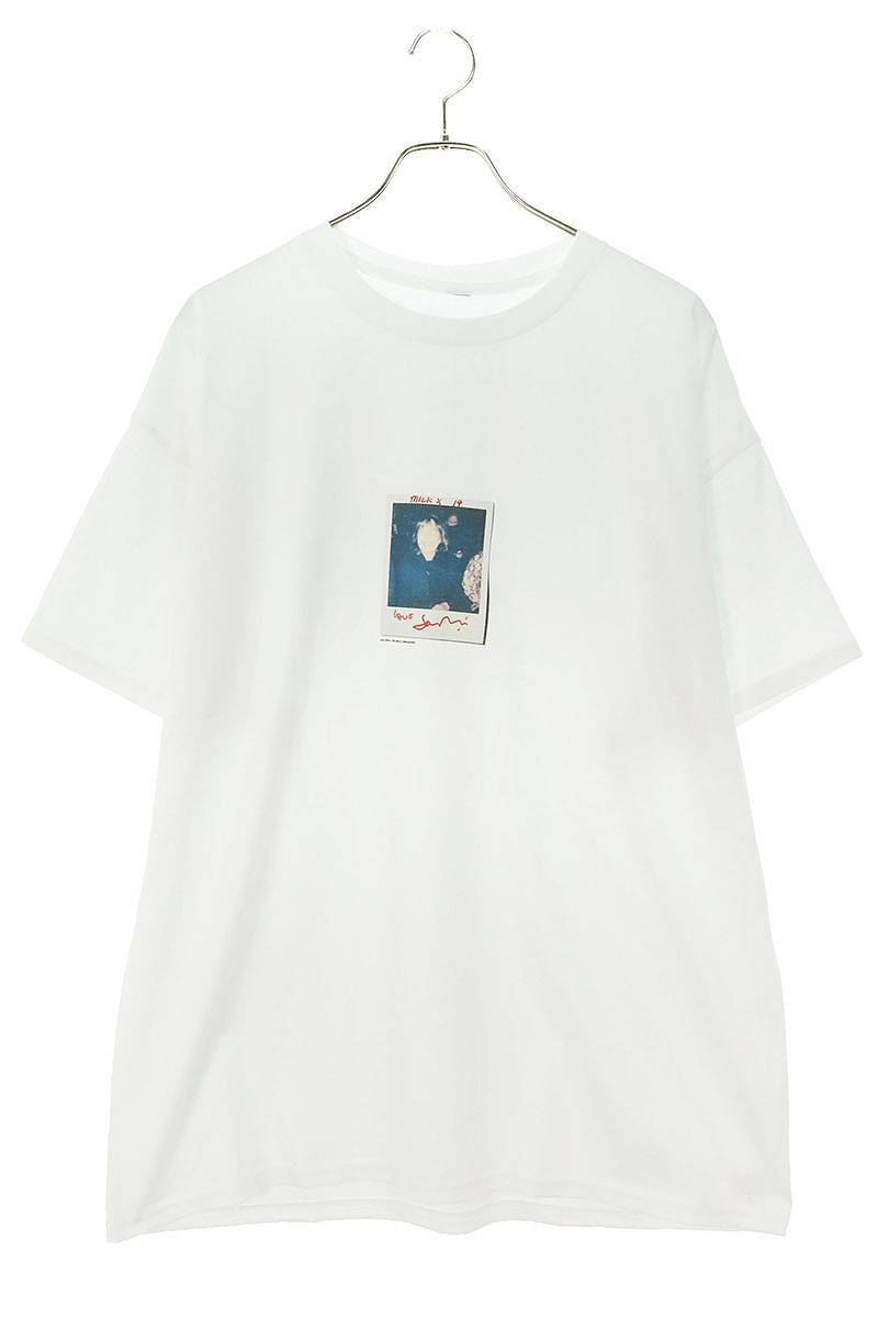 ウェーバー weber ミルクマガジン MOMENT JANE BIRKIN サイズ:XL ブック付ジェーンバーキンプリントTシャツ 中古 BS99