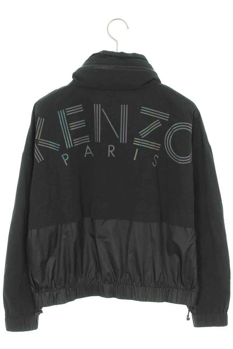 ケンゾー KENZO F862BL080590 サイズ:M バックロゴナイロンブルゾン 中古 BS99_画像2