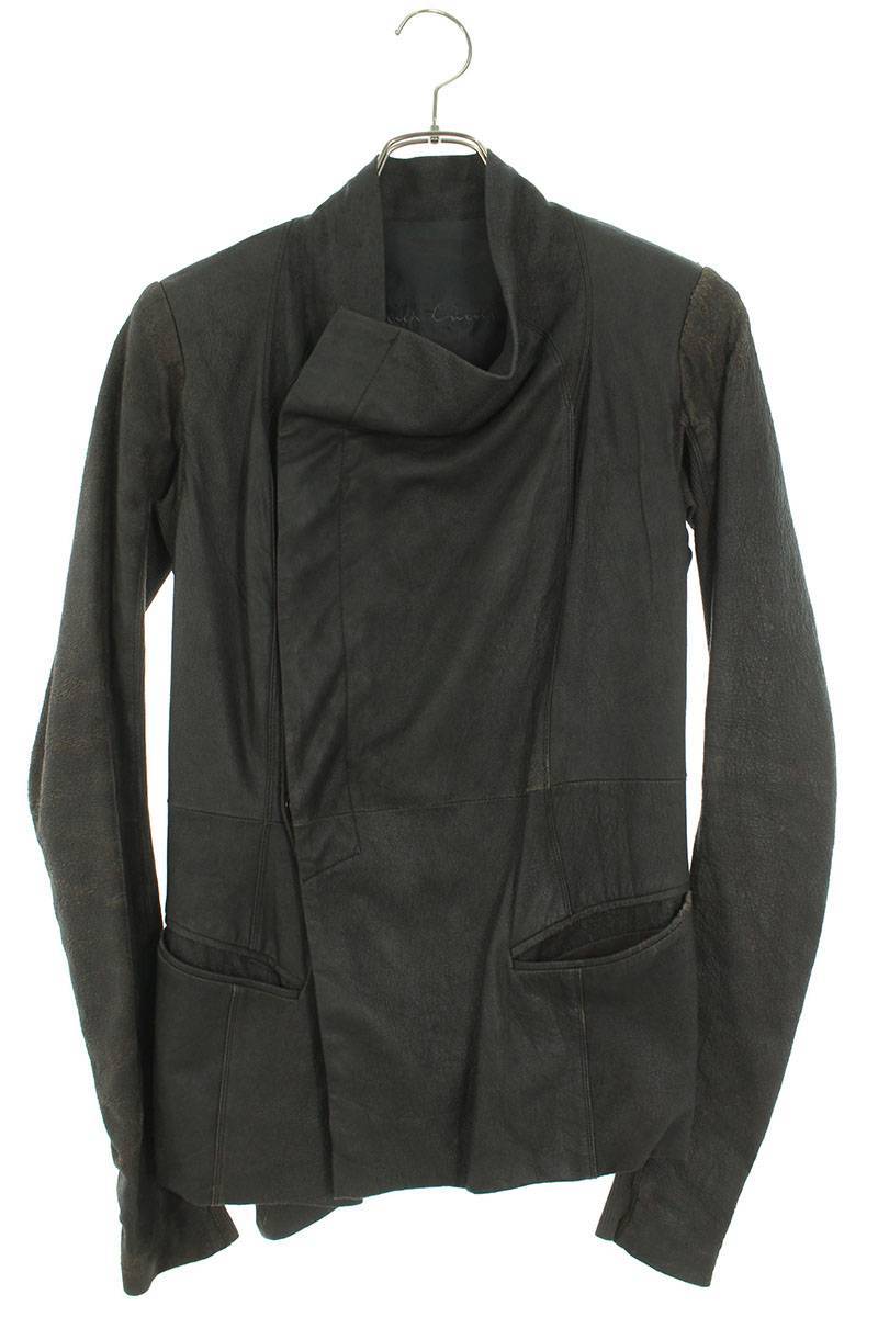  Rick Owens Rick Owens RO4700 size :38 arm knitted switch leather jacket used BS99