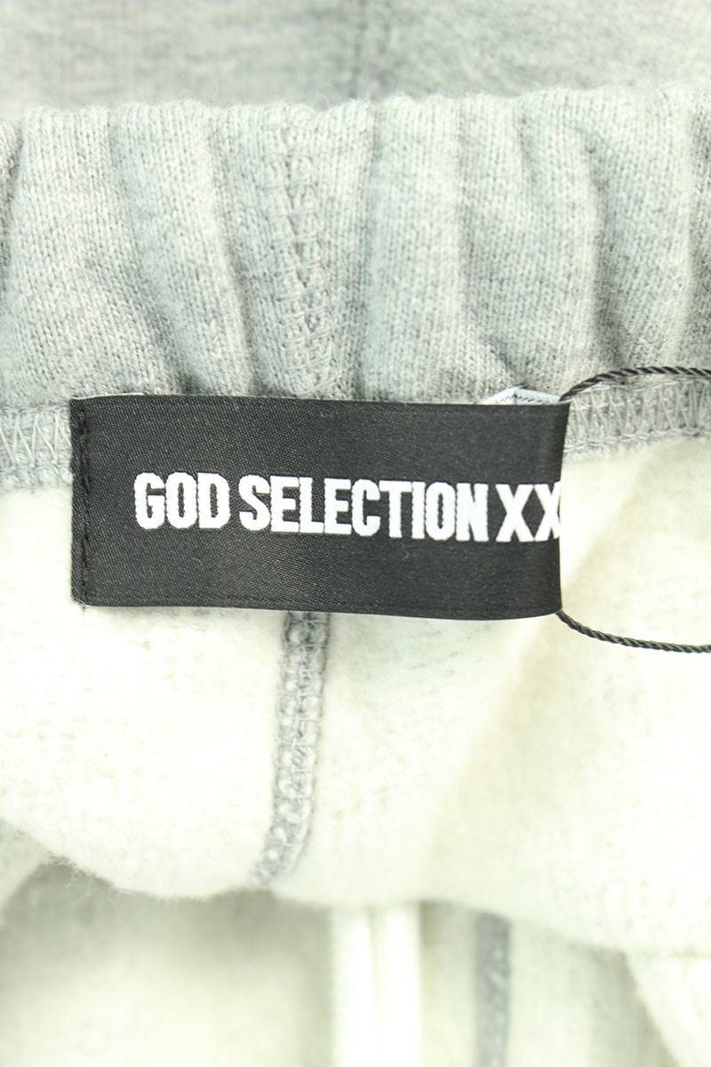 ゴッドセレクショントリプルエックス GOD SELECTION XXX サイズ:XL フェルトロゴスウェットロングパンツ 中古 BS99_画像3