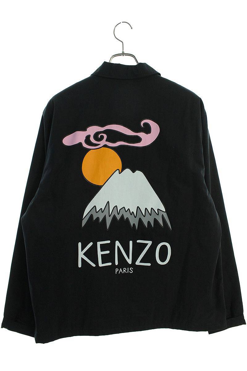 ケンゾー KENZO FC65BL0619RI サイズ:L パックプリントブルゾン 中古 BS99_画像2