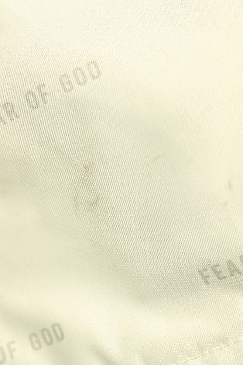 フィアオブゴッド FEAR OF GOD SIXTH COLLECTION サイズ:S 総ロゴジップアップブルゾン 中古 BS99_画像3