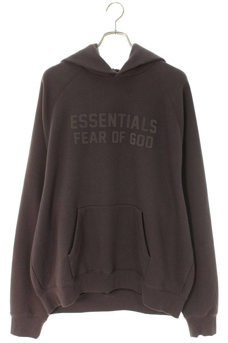 フォグ FOG ESSENTIALS Hoodie PLUM サイズ:L ロゴプルオーバーパーカー 中古 SS13