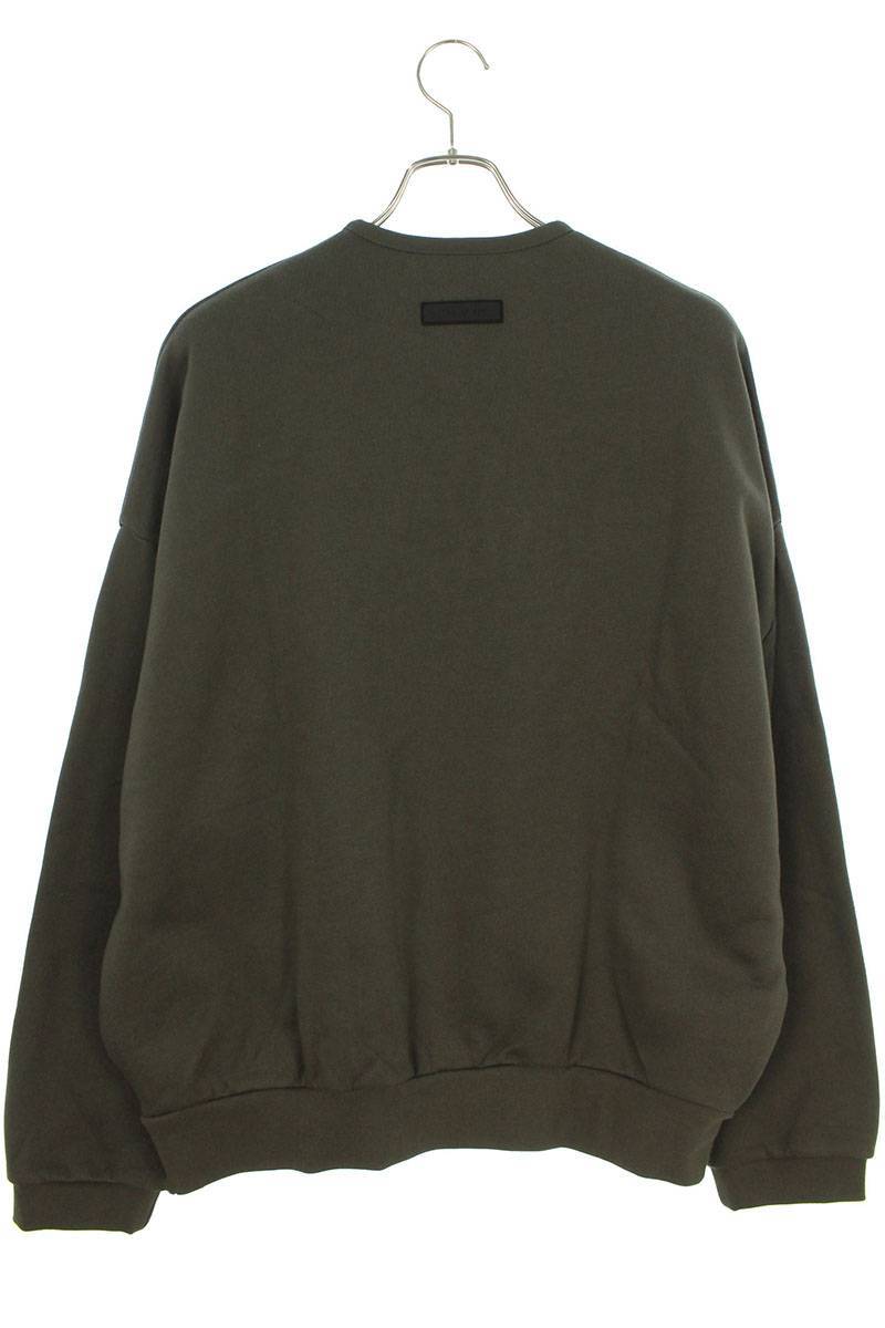 フォグ FOG ESSENTIALS Crew Neck Ink サイズ:M フロントロゴクルーネックスウェット 中古 OM10_画像2