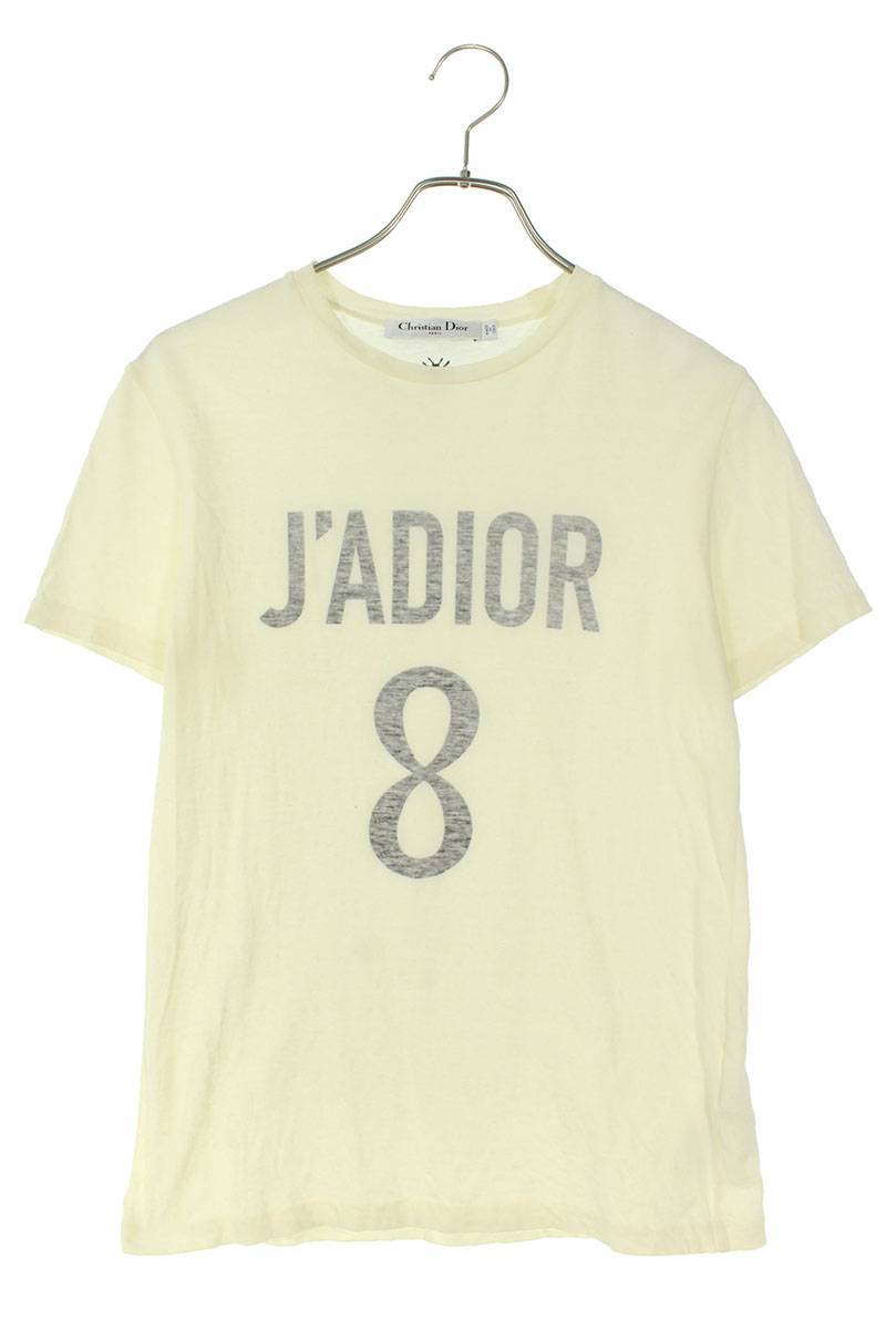 クリスチャンディオール Christian Dior 843T03TC428 サイズ:XS J`ADIOR 8プリントTシャツ 中古 BS99_画像1