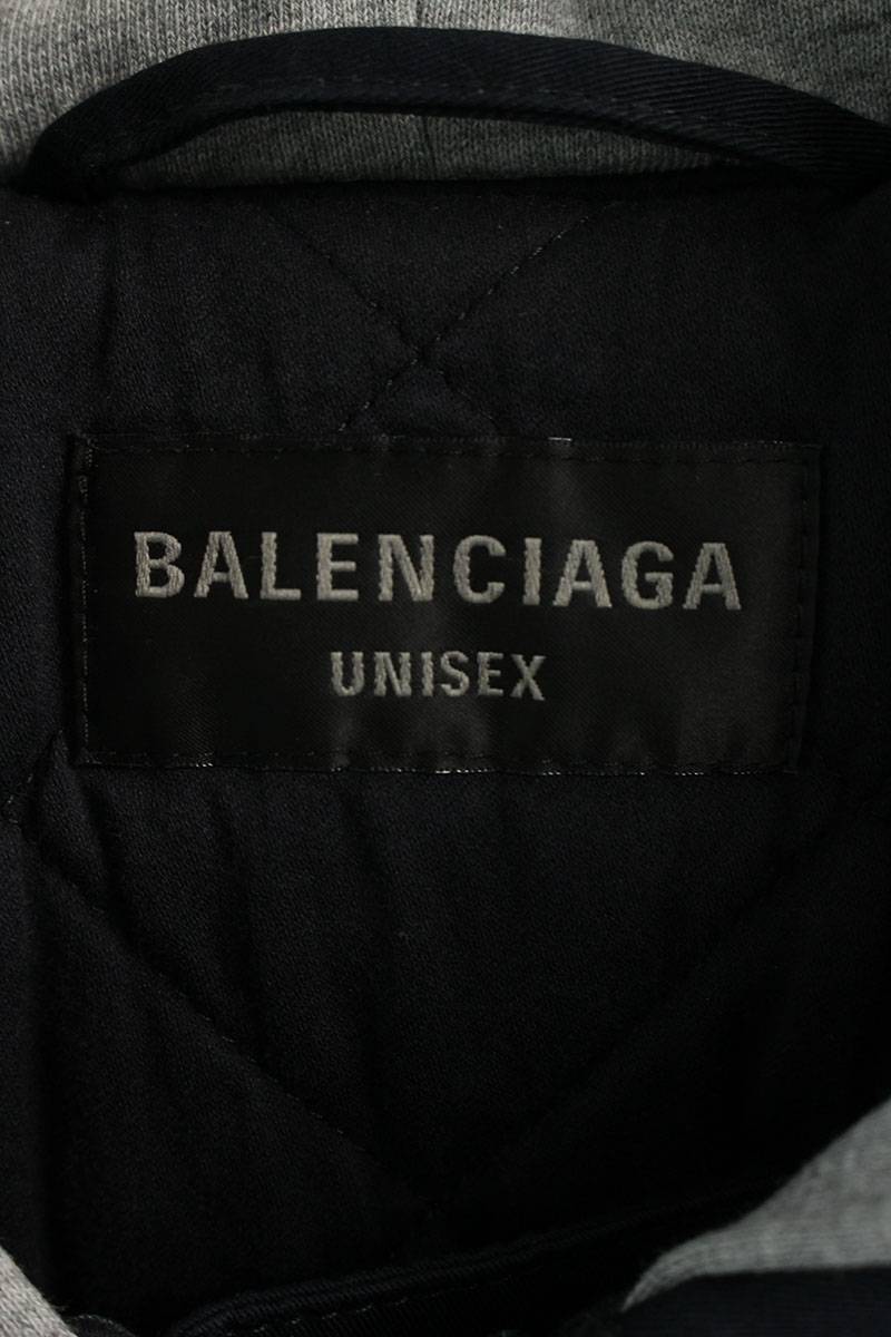 バレンシアガ BALENCIAGA 23AW 751713 TOP08 サイズ:1 DOUBLEBワークウェアパーカーブルゾン 中古 OM10_画像3