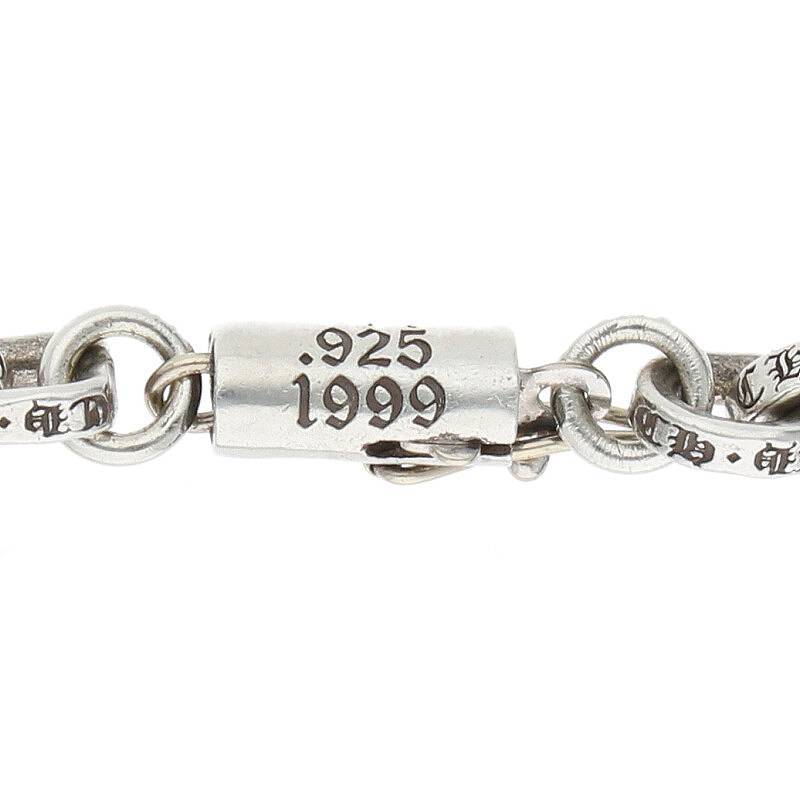 クロムハーツ Chrome Hearts PAPER CHAIN 18/ペーパーチェーン18inch サイズ:18inch シルバーネックレス 中古 OM10_画像4