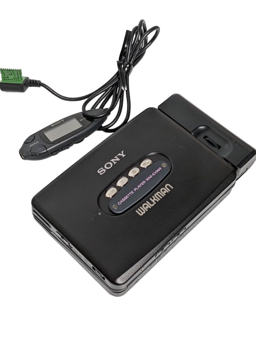 通電確認済】SONY ソニー WM-EX999 ブラック 90年代 WALKMAN 通電確認済】SONY ソニー WM-EX999 ブラック 90年代 WALKMAN