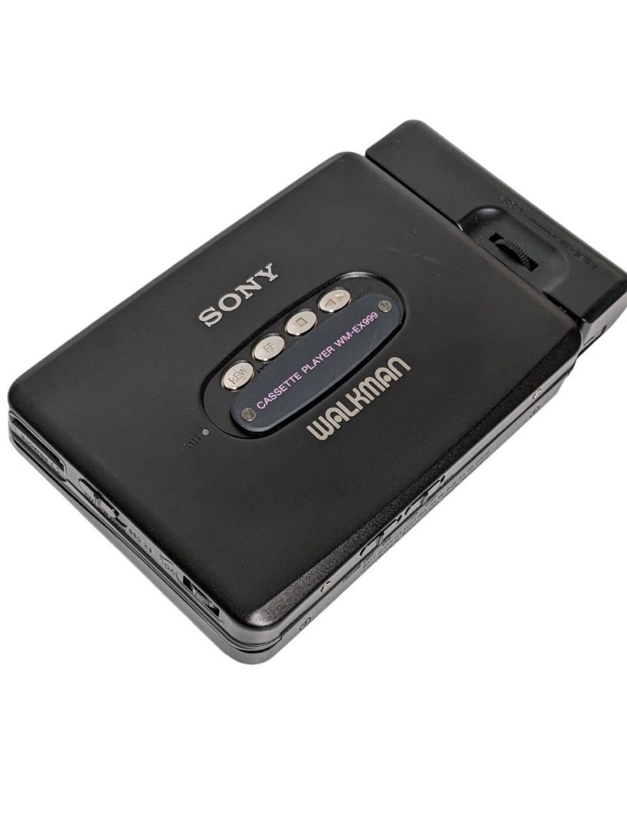 通電確認済】SONY ソニー WM-EX999 ブラック 90年代 WALKMAN 通電確認済】SONY ソニー WM-EX999 ブラック 90年代 WALKMAN