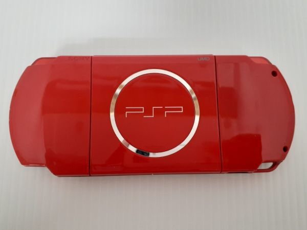 SZ75-1215-35 【中古・美品】 PSP バリューパック ブラック レッド 黒 赤 エディション PSP-3000 本体 動作確認済み ゲーム機_画像4