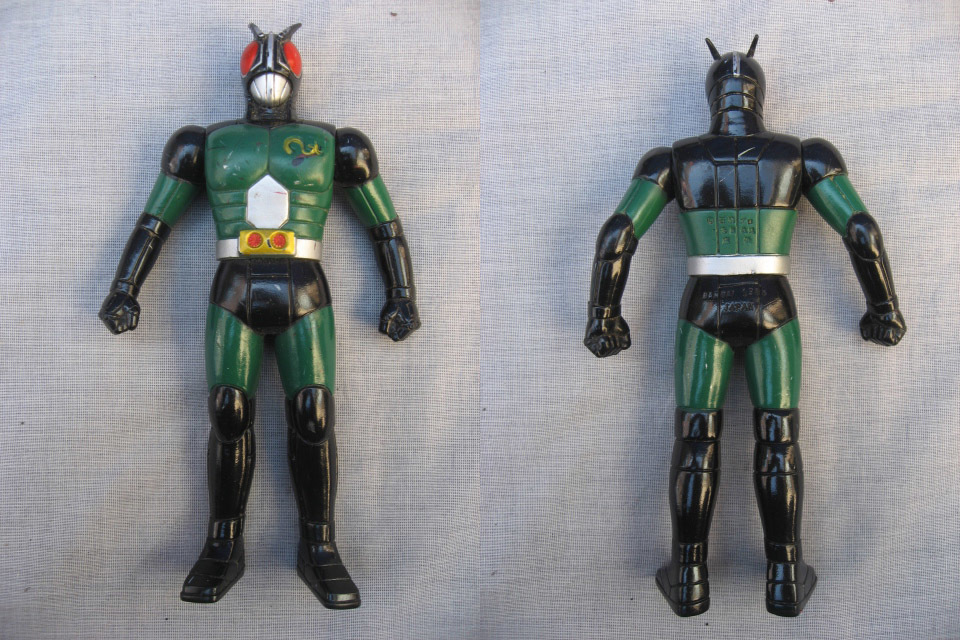 ■仮面ライダー４体 BLACK RX 高さ17㎝程度 送料:定形外350円_画像5