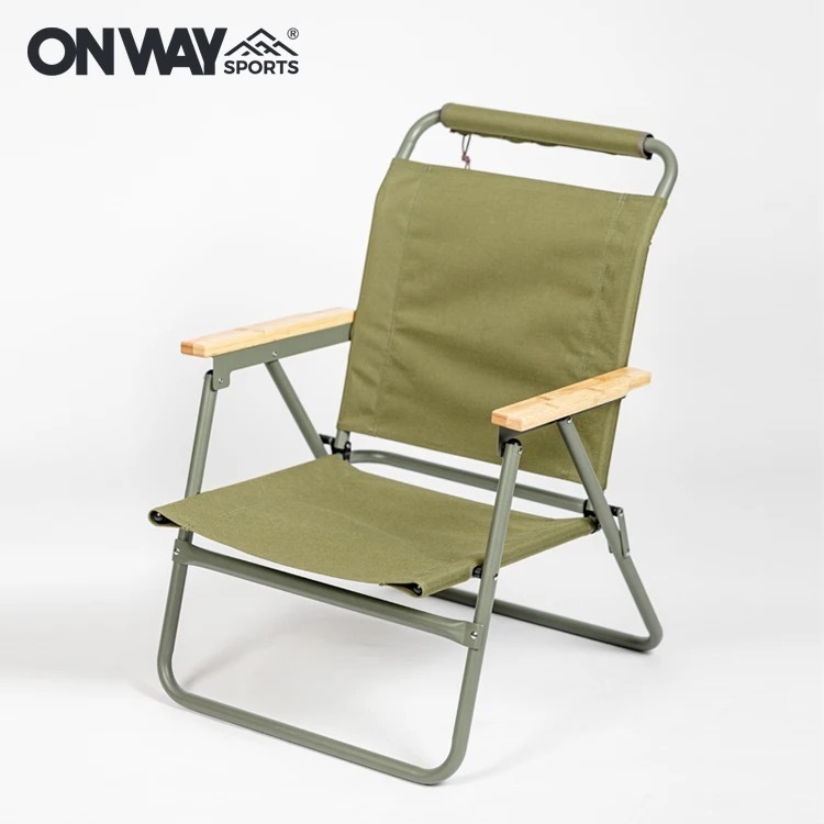 ONWAY SPORTS LOWER CHAIR ローチェア OW-5959 英軍椅子 折り畳み椅子 収納キャリーケース付き アウトドアチェア ローチェアー ３_画像2