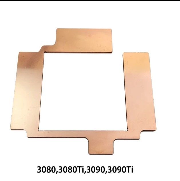 ①RTX 3080/3090 用 Copper Plate Mod表 厚み1.0mm グラボ用ヒートシンク