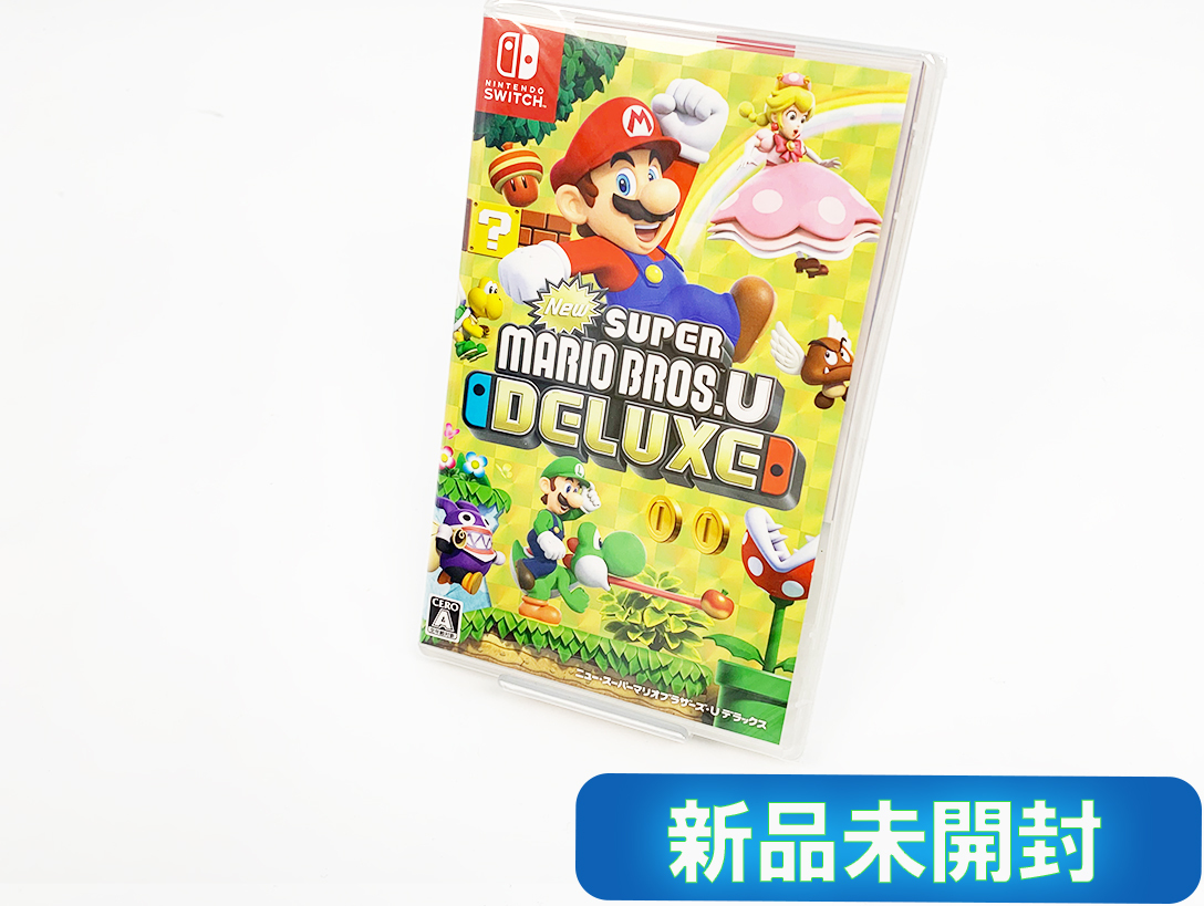 【新品未開封】 New スーパーマリオブラザーズ U デラックス Nintendo Switch _画像1