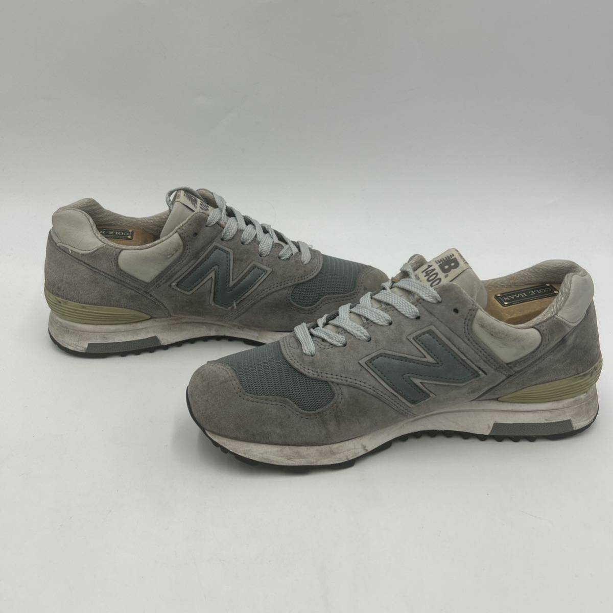 I @ 米国製 '希少 入手困難' New Balance ニューバランス M1400SB スエード × メッシュ LOW CUT スニーカー 26.5cm 靴 シューズ USA製_画像4