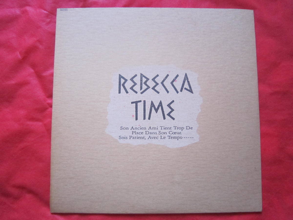 ■レベッカ（REBECCA）　/　REBECCA　TIME　/　国内盤LPレコード　_画像1