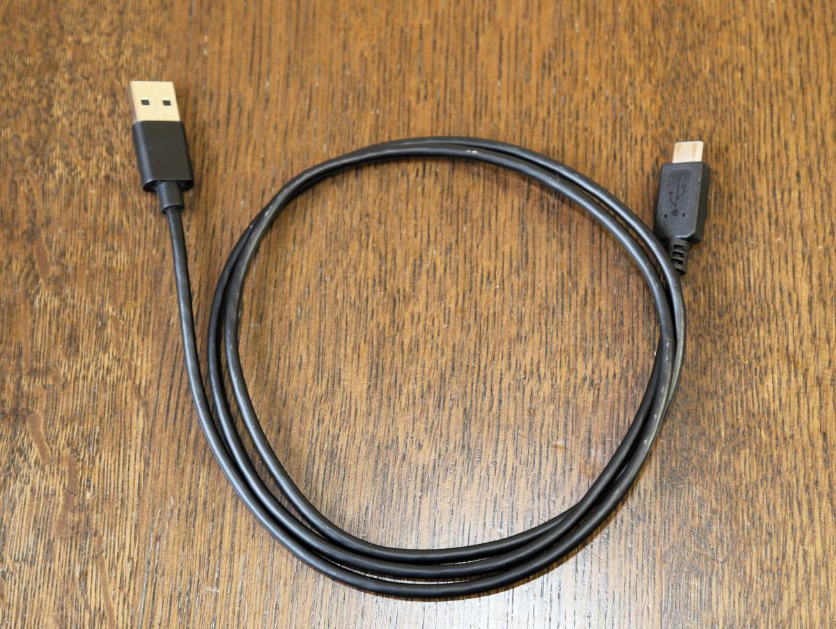 【中古品】ELECOM製　USBA to USB_C ケーブル　1.0ｍ（コネクタ含む全長103.5㎝）