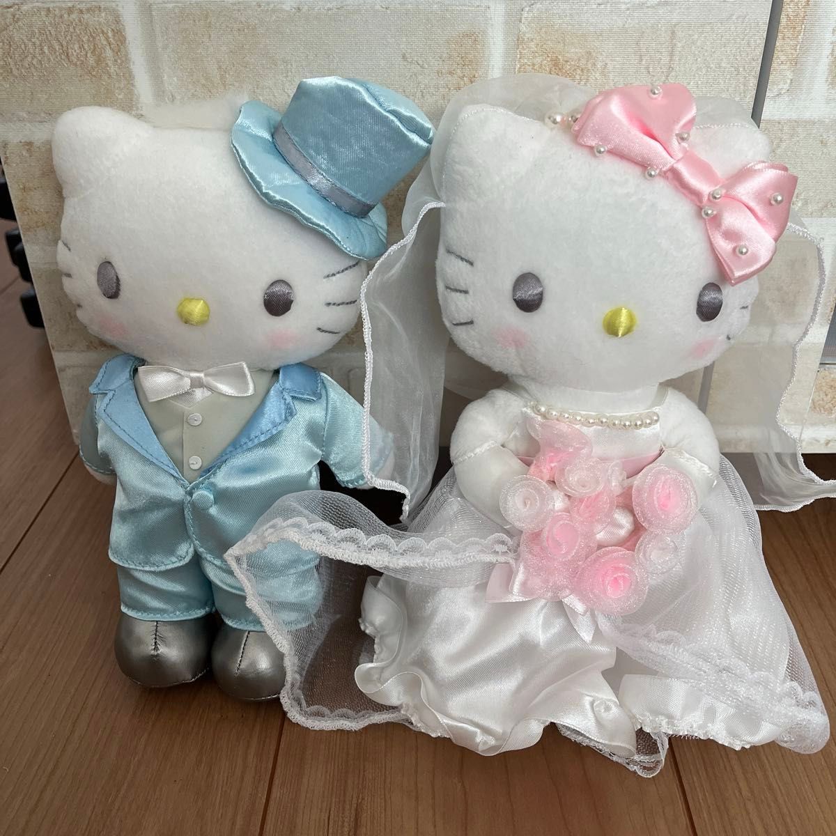 ウェディング ドール サンリオ ハローキティ ぬいぐるみ セット ウェディング ドール サンリオ ハローキティ ぬいぐるみ セット